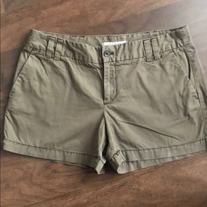 Loft brown shorts size 6